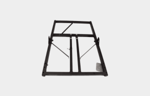 Frame front, 24" complete, black