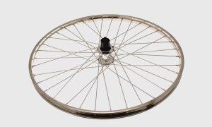 Rear wheel 24″ for derailleur, single-wall, w/o tire