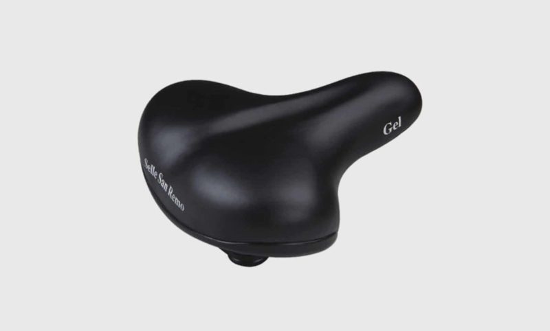 Selle San Remo 3245 Sprung Gel Saddle - 251mm x 219mm