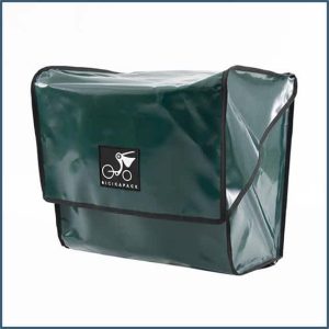 PVC front bag, 80lts, in Green, water resistant (as spare part)