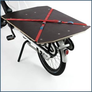 Rear panel for JL with load fixing point in reinforced marine plywood, 60 x L82
