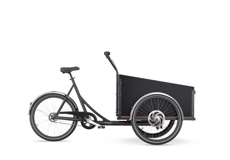 Black Christiania Classic 7 Speed cargo bike