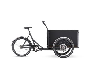 Black Christiania Straight 7 Speed cargo bike