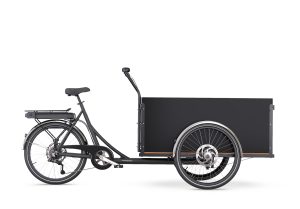 Black Christiania Long RearDrive cargo bike