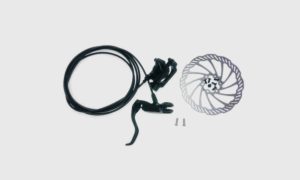 Rear brake – Bengal hydraulic disc brake w/ 203 rotor