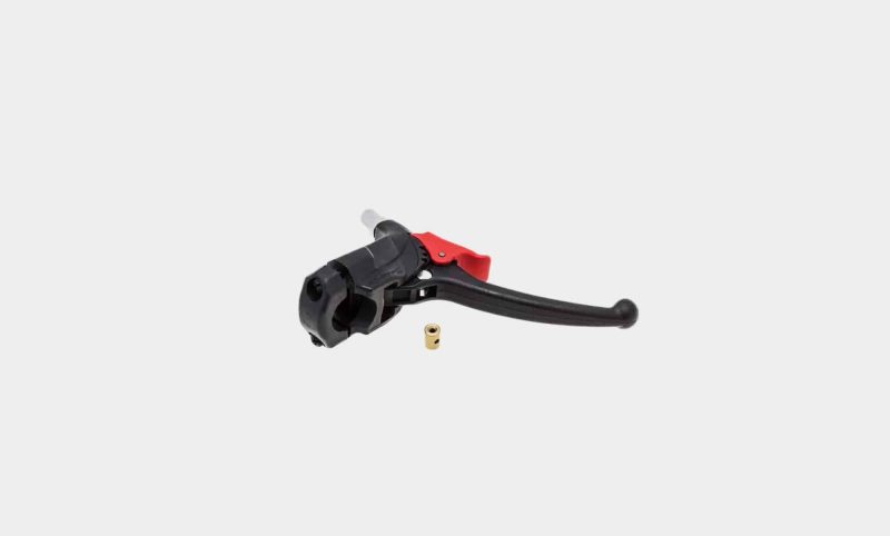 Brake lever with parking stop