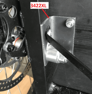 Steel XL Stronger wheel corner (pair)