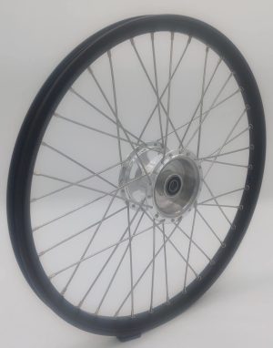 Front wheel complete (ex. tire and tube) 20" double wall rim, drum brake