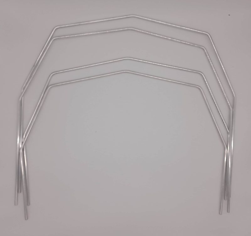 Rain hood rod- per side