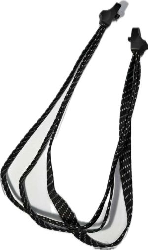 Bakfiets Luggage straps bibia black silver