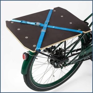 Rear panel for HDR rack with load fixing points in reinforced marine playwood, 40 x L53