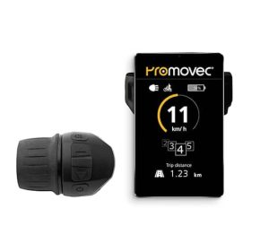 Graphic display (coloured) for Promovec