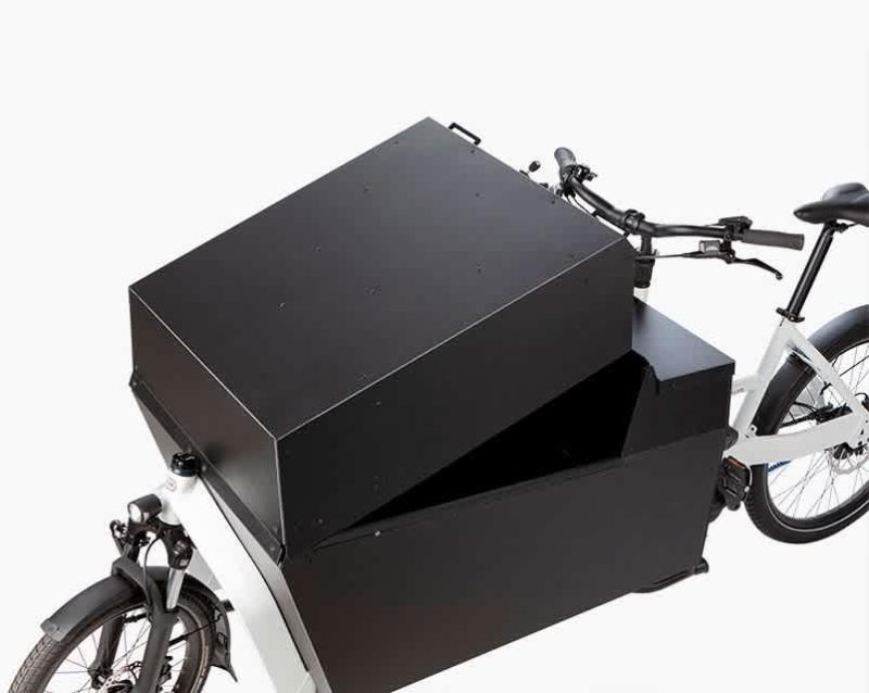 Box with flat box cover, lockable (Transporter2 85)