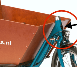 Bakfiets Headset set front fork (threaded 1 1/8")